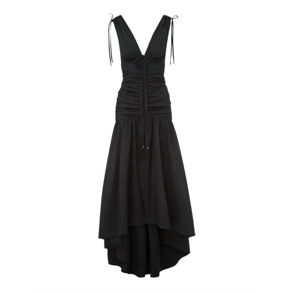 NWT Veronica Beard Perrin Dress Black Size 8 - Picture 3 of 14